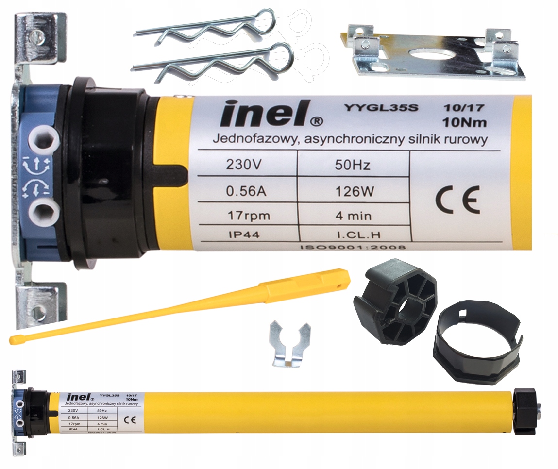 

Silnik do rolet zewnętrznych FI40 Inel N-10 10NM