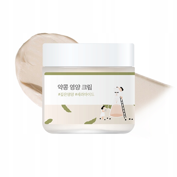 Pleťový krém proti stárnutí Round Lab Soybean den a noc 80 ml