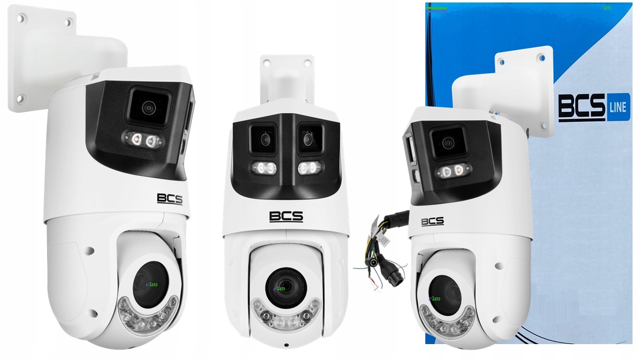 Kamera obrotowa BCS-L-PSIP24825SCR10L5-Ai1 /4MPx+panorama 8MPx, NightColor