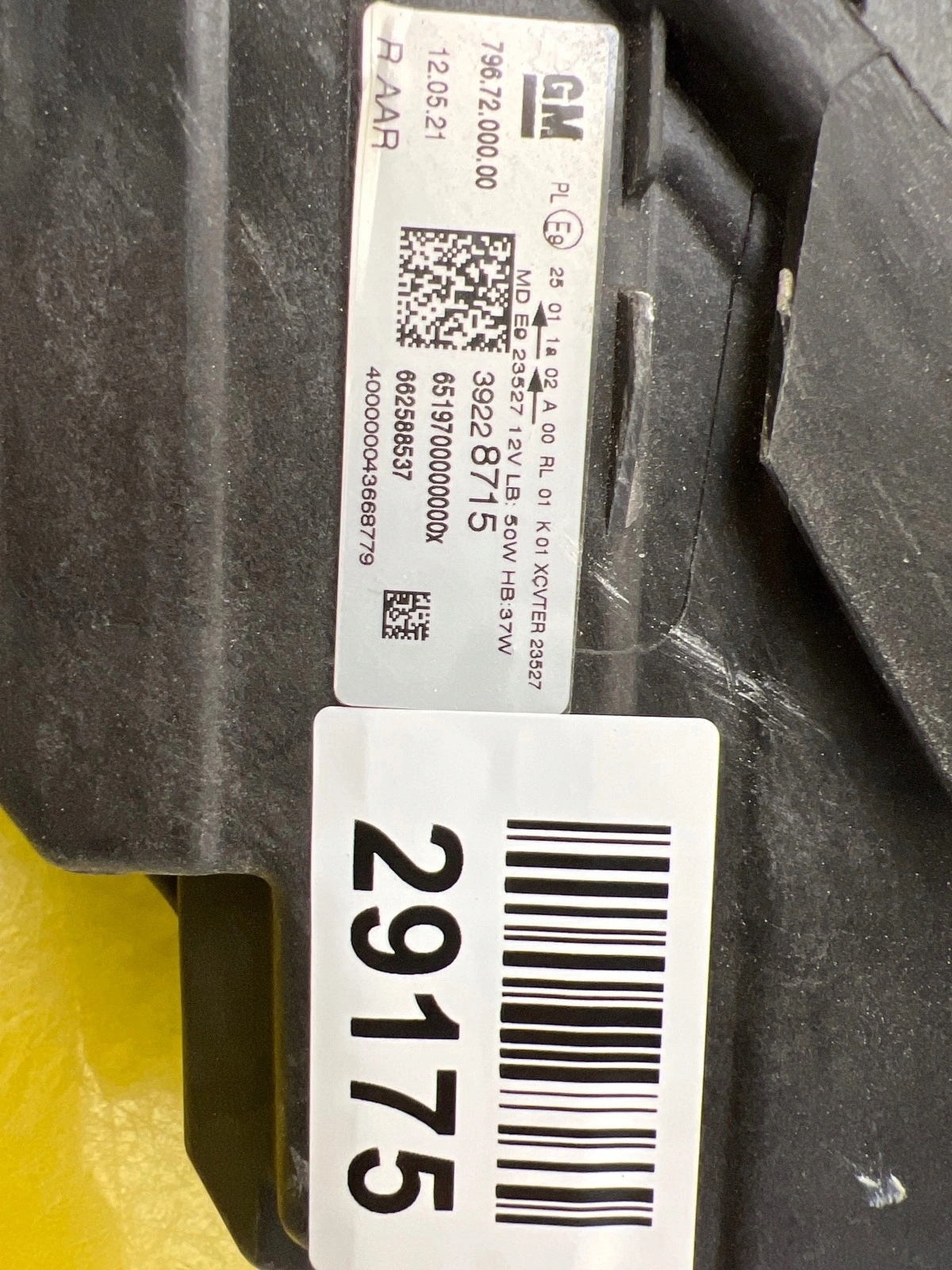 light right front Opel Astra 5 V K 15- Full Led 39228715