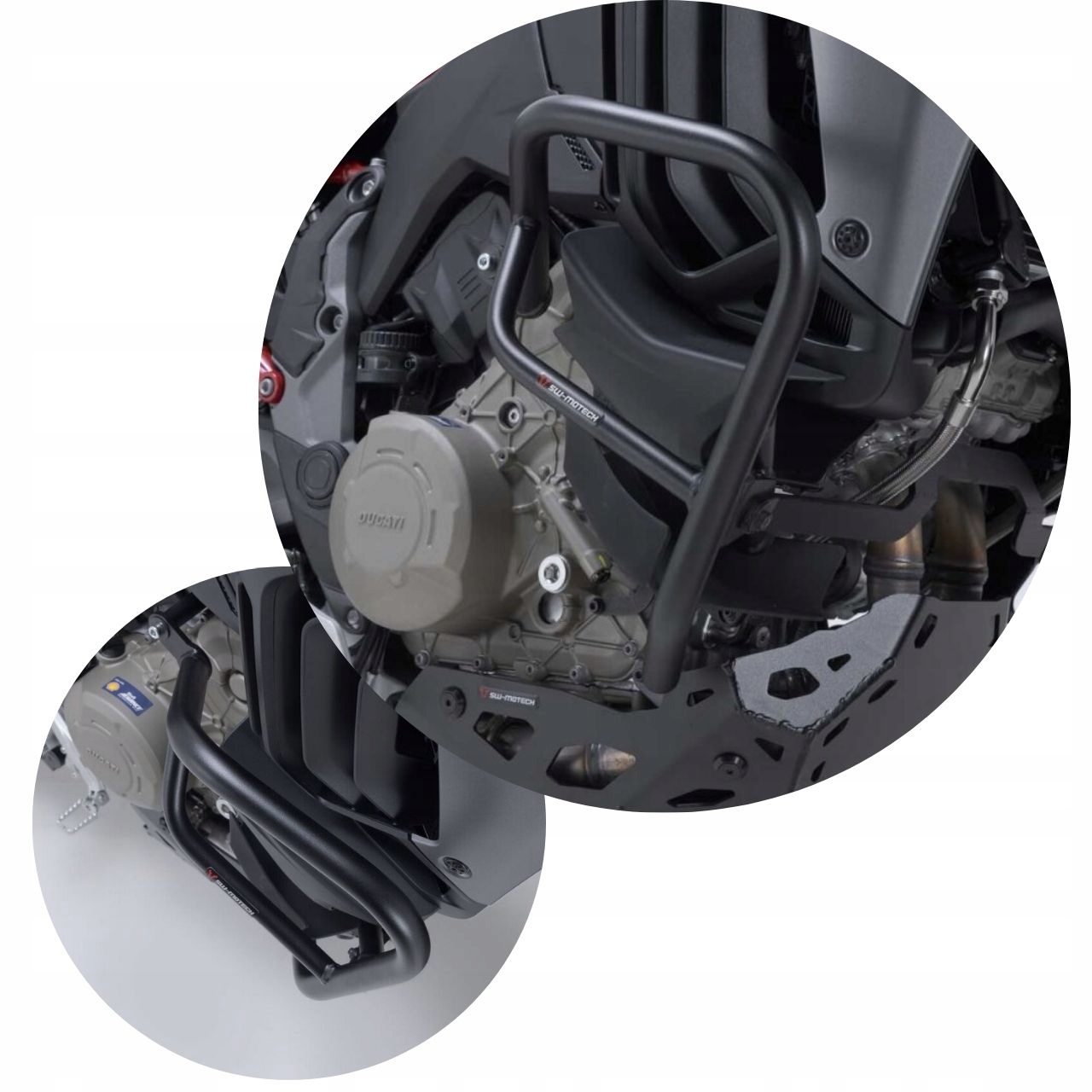 Crashbar Gmole Sw Motech Ducati Multistrada V4 1200 SBL.22.822.10100/B