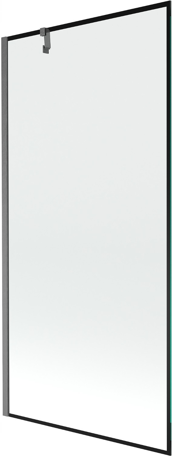 Mexen Next Parawan Nawannowy 1-SKRZYDŁOWY 90X150 CM Gun Gray Szczotkowany