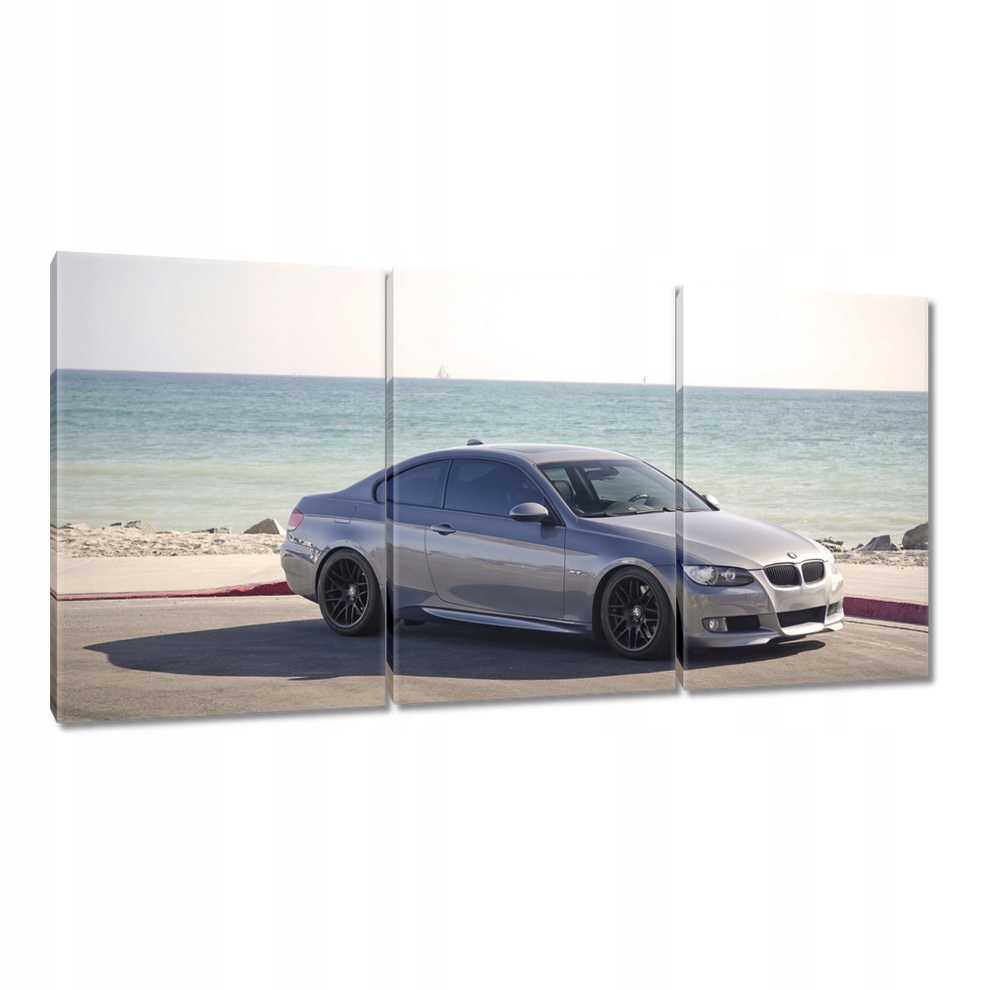 

Obrazy 120x60 Bmw na plaży