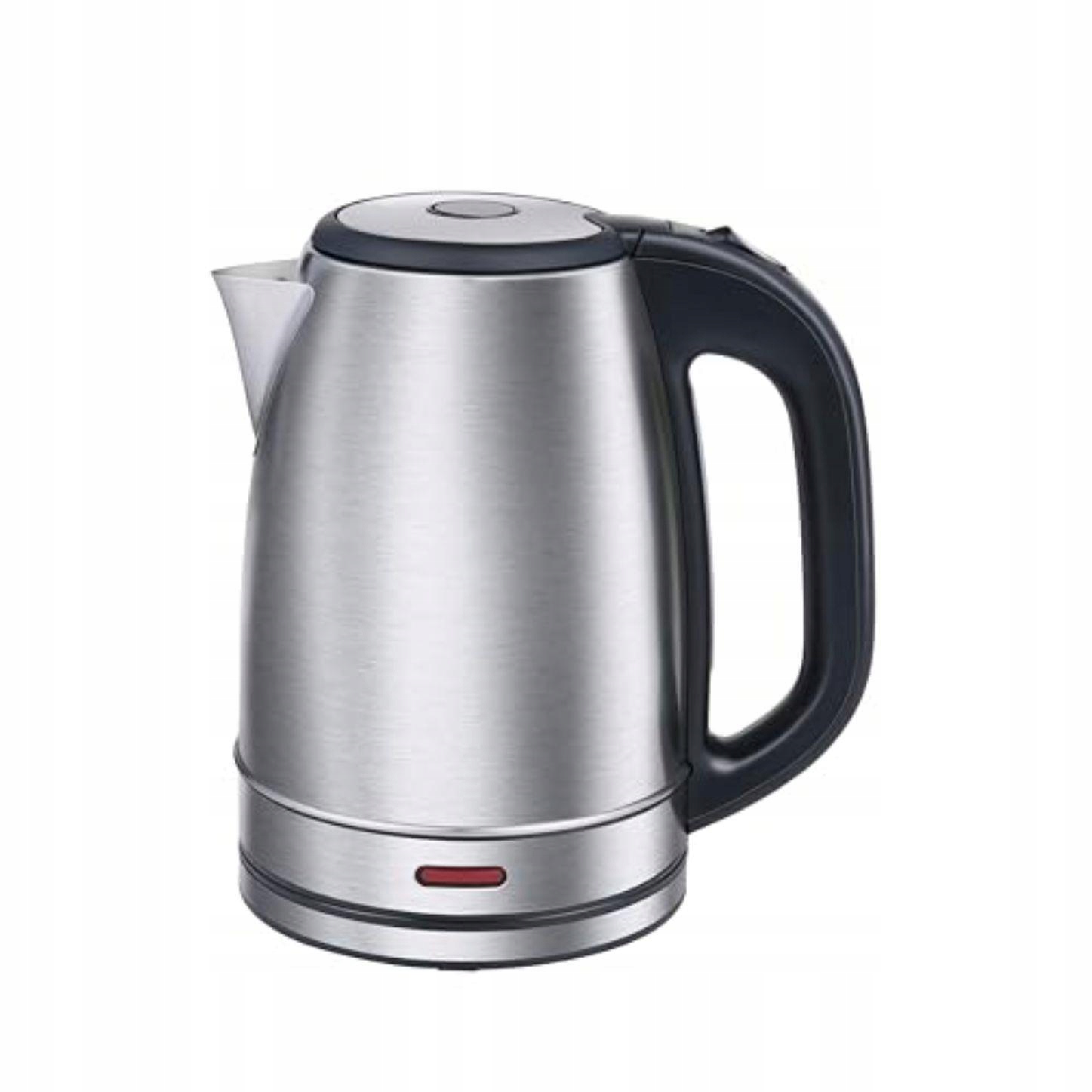 Czajnik elektryczny Alpina 1,7 l 1800 W bezprzewodowy stal inox srebrny