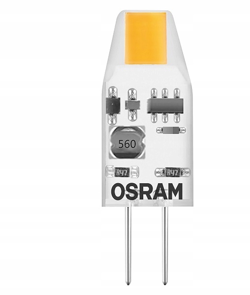OSRAM kapsułka MICRO LED Pin 1W = 10W 2700K 12V G4 Kod producenta 3098