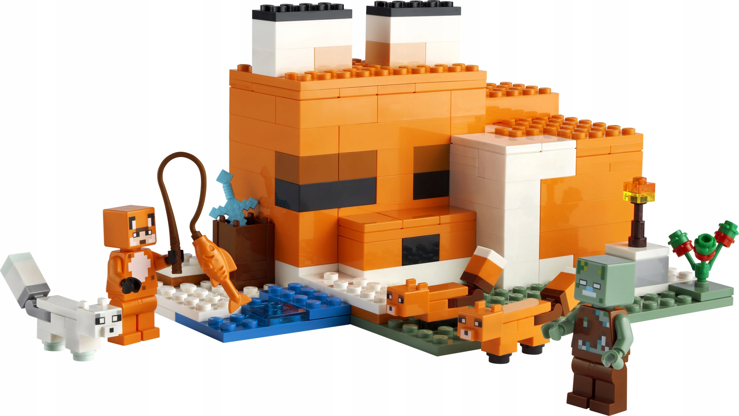 LEGO MINECRAFT 21178 Siedlisko lisów Marka LEGO
