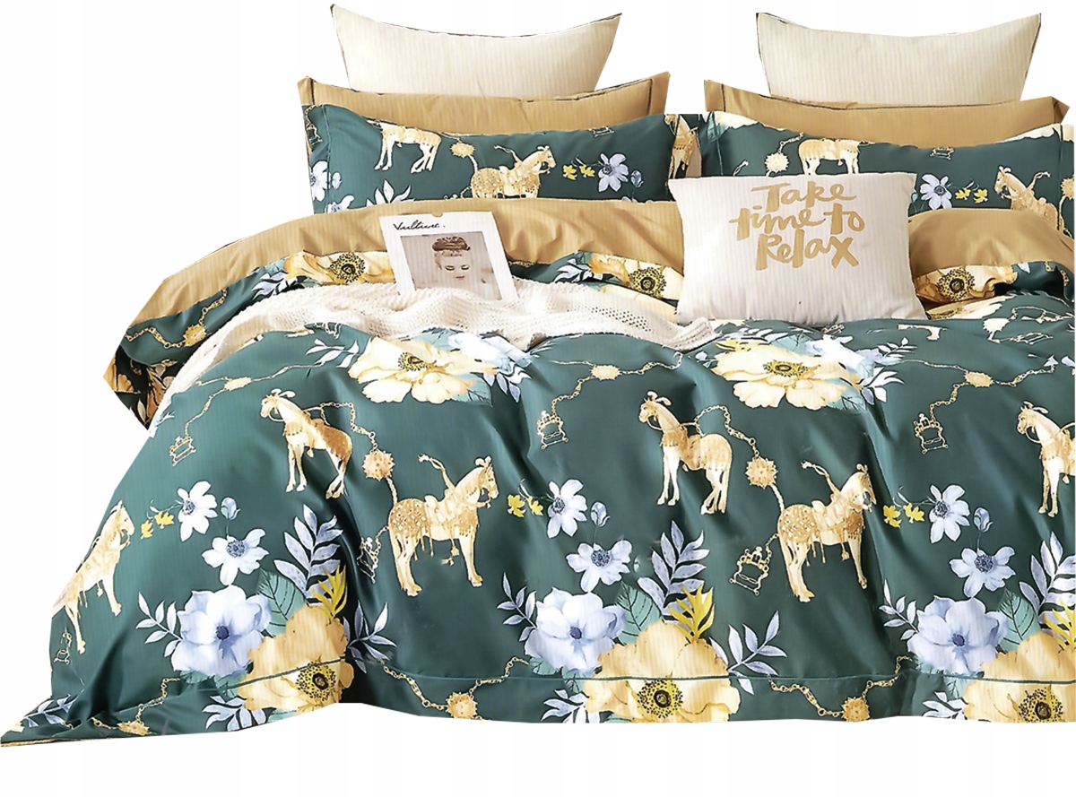 Komplet Pościeli Flanelowej 200x220 Pościel flanela bawełna dwustronna