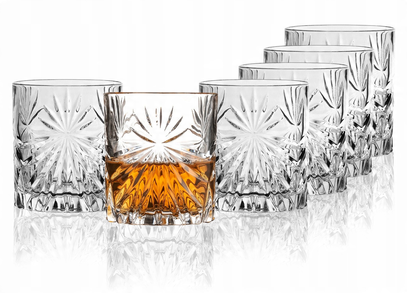 

Szklanki Do Whisky Drinków Komplet 6 Sztuk 320ml