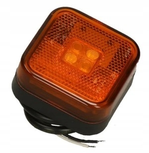 LAMPA OBRYSOWA LED OBRYSÓWKA NACZEPA TIR ODBLASK Strona zabudowy uniwersalne