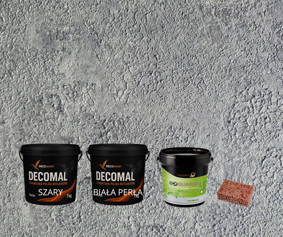 Decomal Duo Šedá A Biela Perla