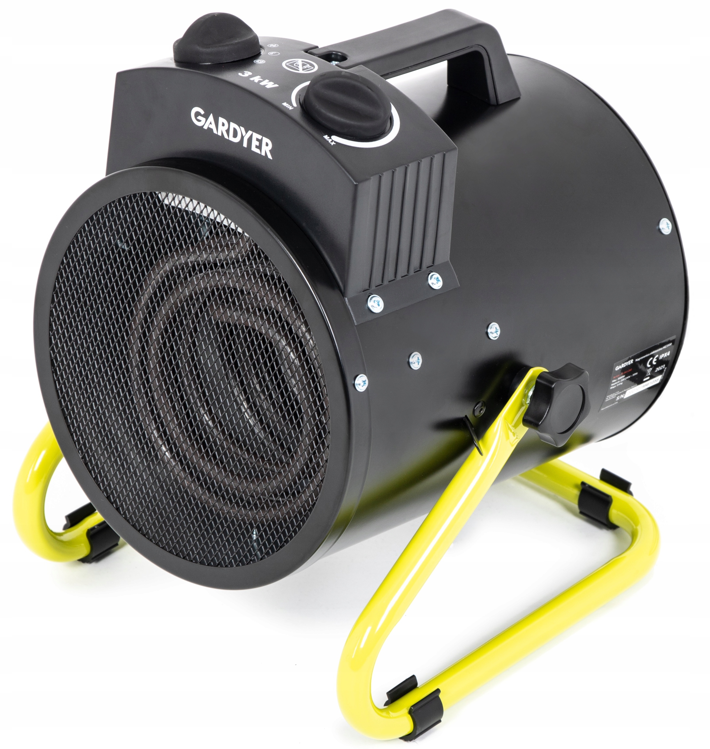 ЕЛЕКТРИЧНИЙ НАГРІВАЧ 2000W GARDYER HE2500