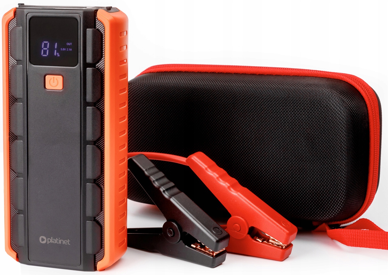 Jump starter BOOSTER ROZRUCH AUTA 12000mAh 1000A POWERBANK 2x USB +USB-C