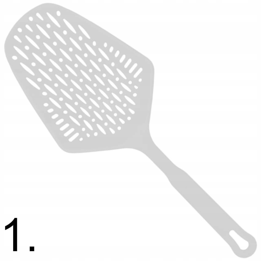 Łyżka, sitko, durszlak, cedzak do pierogów, makaronu, frytek, warzyw 34cm Stan opakowania oryginalne