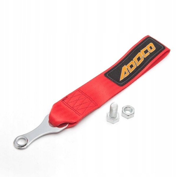 Pas pętla holownicza (Tow Strap) Addco czerwony