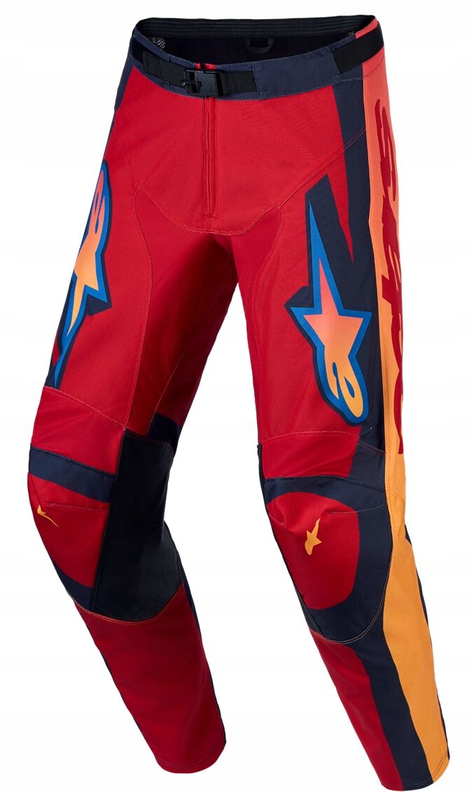 Nohavice Na Cross Alpinestars Racer Hunt Red/coral (34) 3720727-3204-34