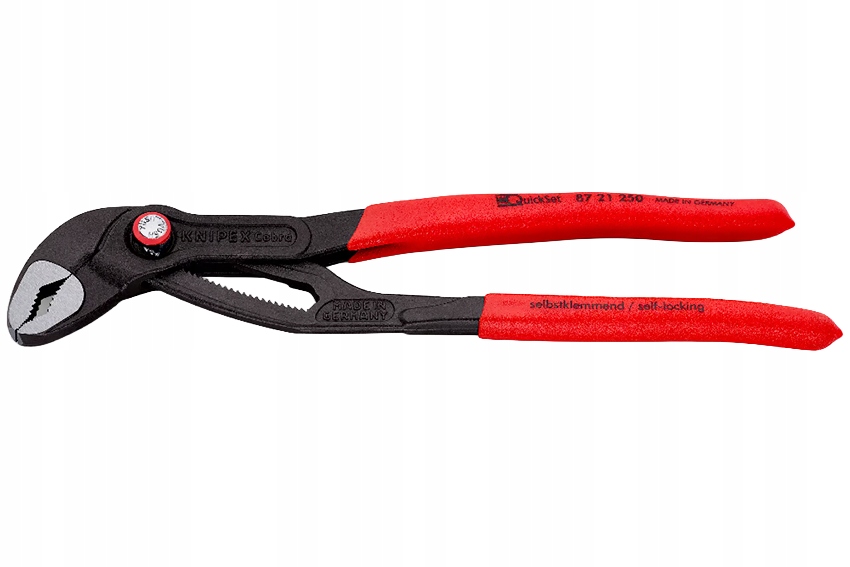 Nastavitelné kleště Knipex Cobra QuickSet fosforované potažené 250 mm