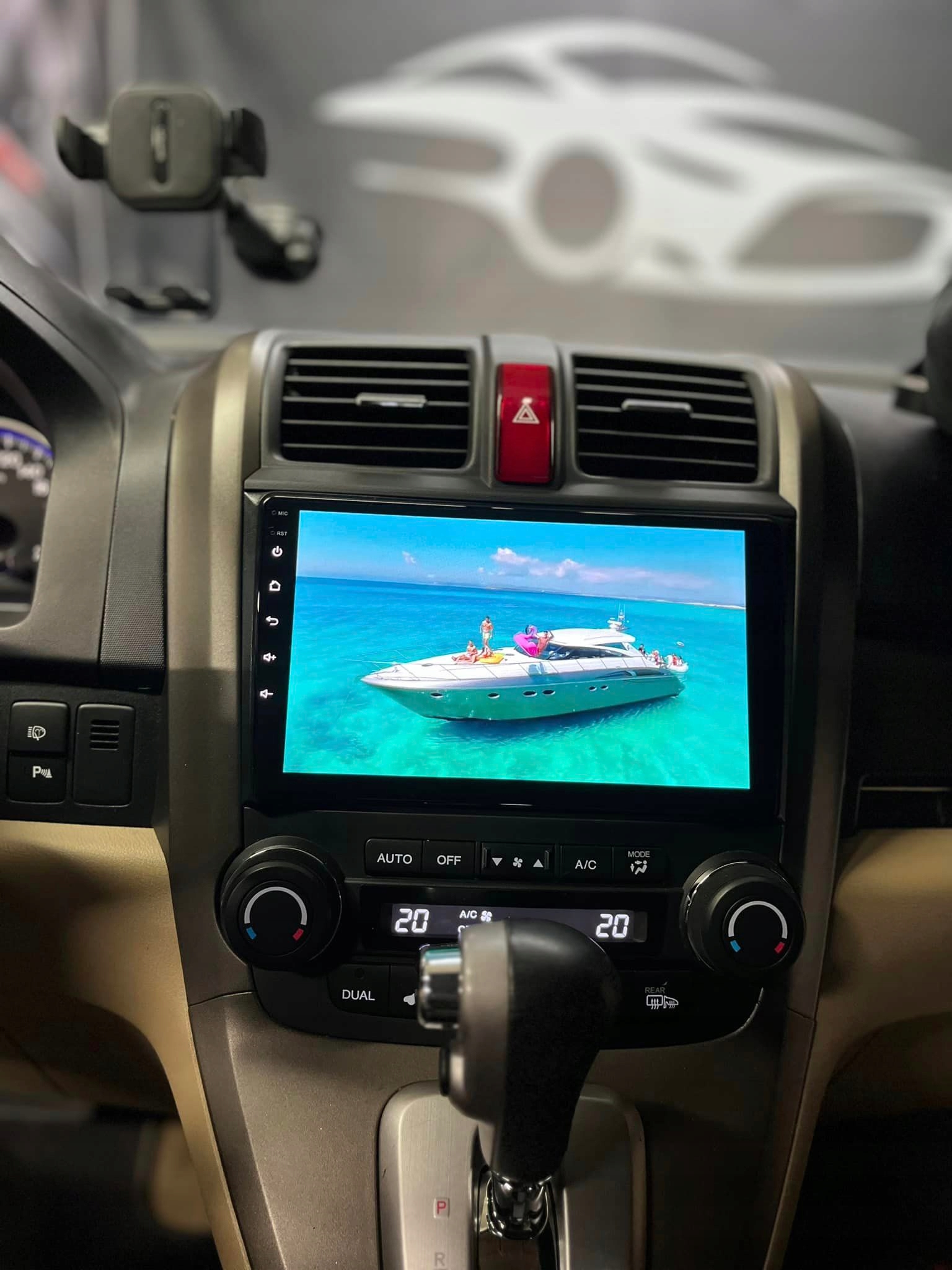 RADIO ANDROID HONDA CR-V 3 2007-11 GPS 8 4/64 DSP! Model CRV III NAWIGACJA STACJA