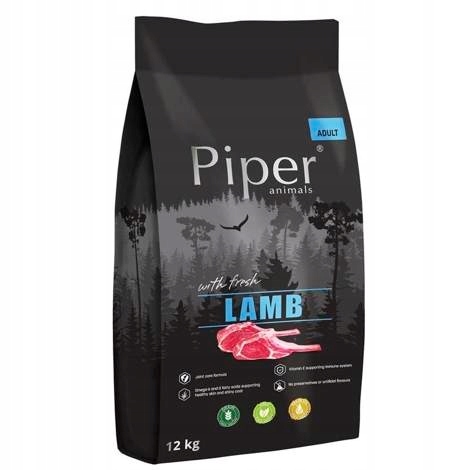 Levně Dolina Noteci Piper Animals s jehněčím masem – suché krmivo pro psa – 12 kg