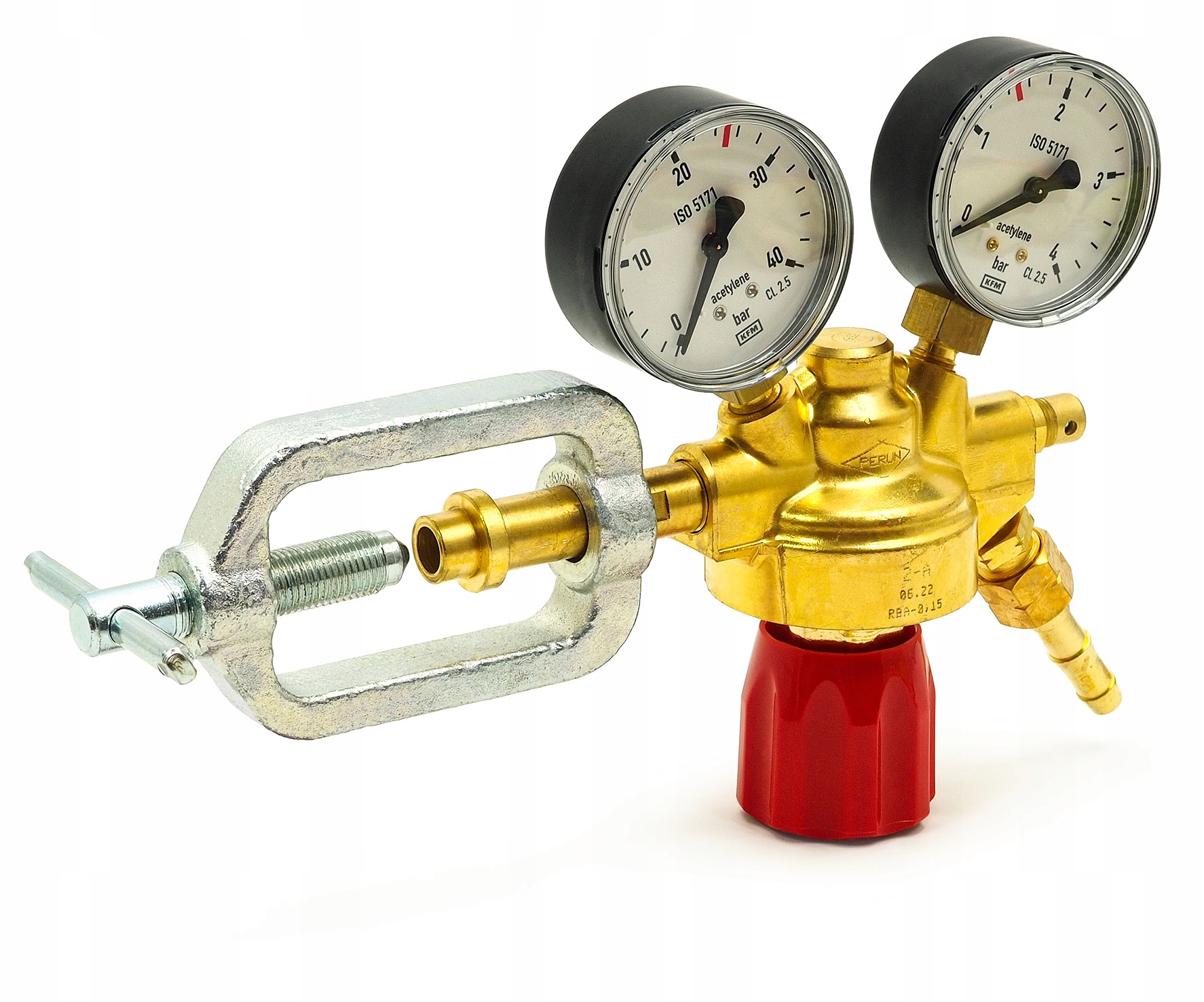 Redukce lahví Perun Acetylen RBA-0,15 25 bar