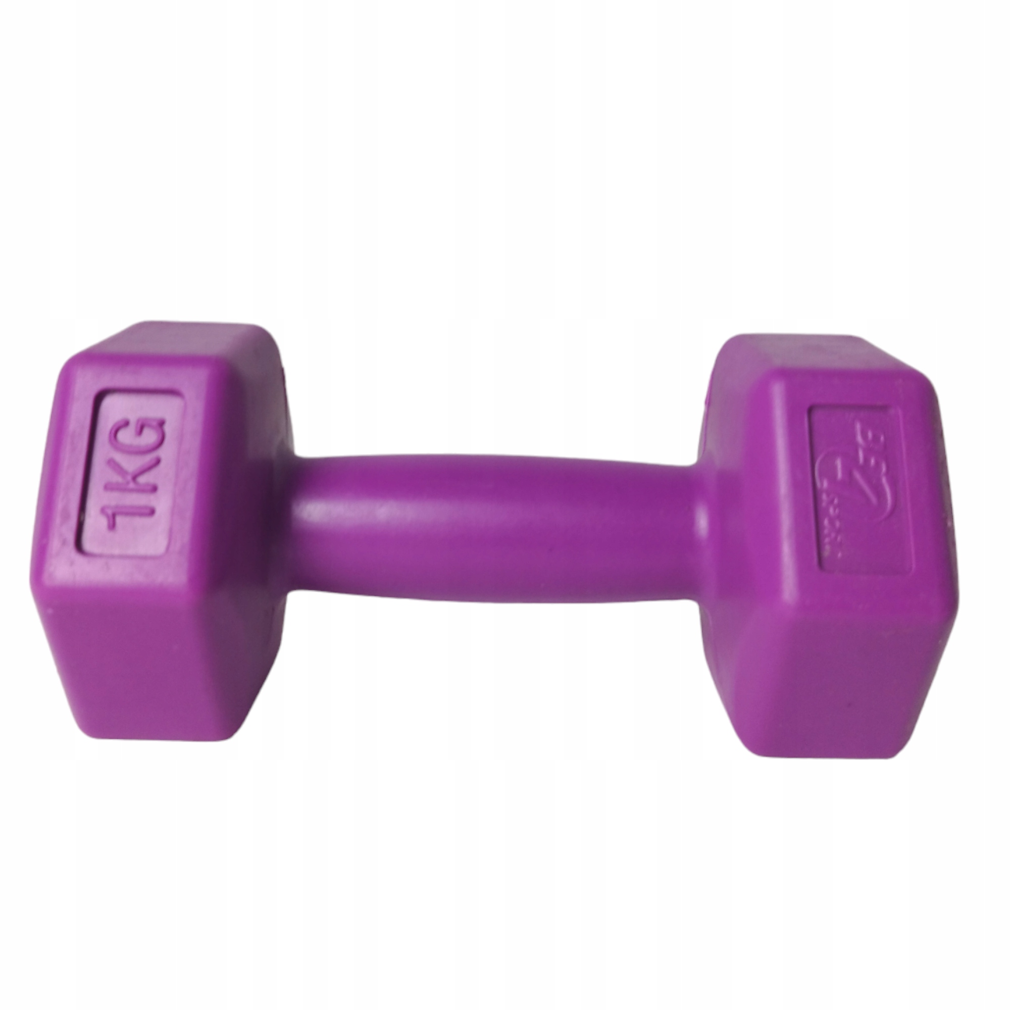 Zestaw Hantli Hantelków Ciężarki Bitumiczne do Ćwiczeń Hantle 2x 1kg Marka Be4Sport