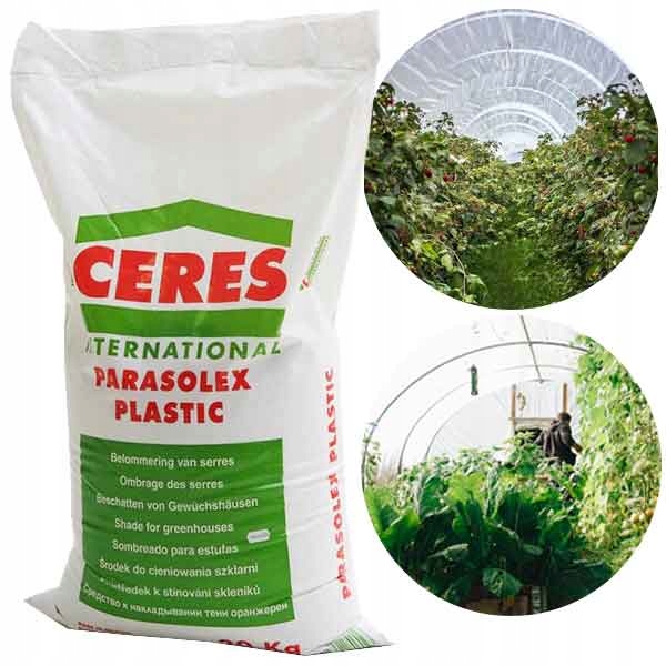 Preparat Do Zacieniania Tuneli Fioliowych Parasolex Plastic 20KG Całoroczny