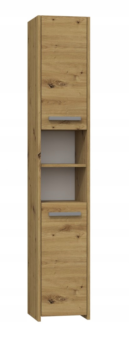 SZAFKA ŁAZIENKOWA REGAŁ SŁUPEK 30CM DĄB ARTISAN