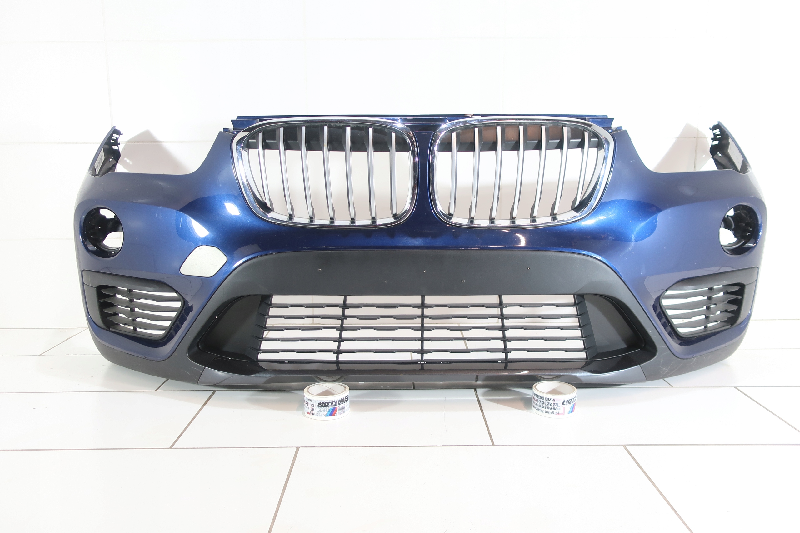 ZDERZAK PRZEDNI PRZÓD BMW X1 F48 BEZ PDC BEZ ASYSTENTÓW