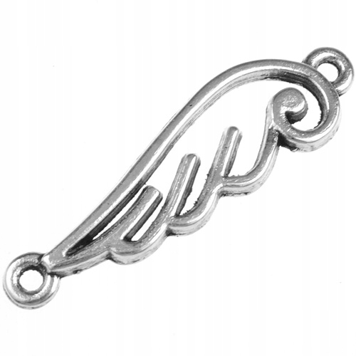 Łącznik Bransoletki Skrzydło Anioła 33MM 2SZT