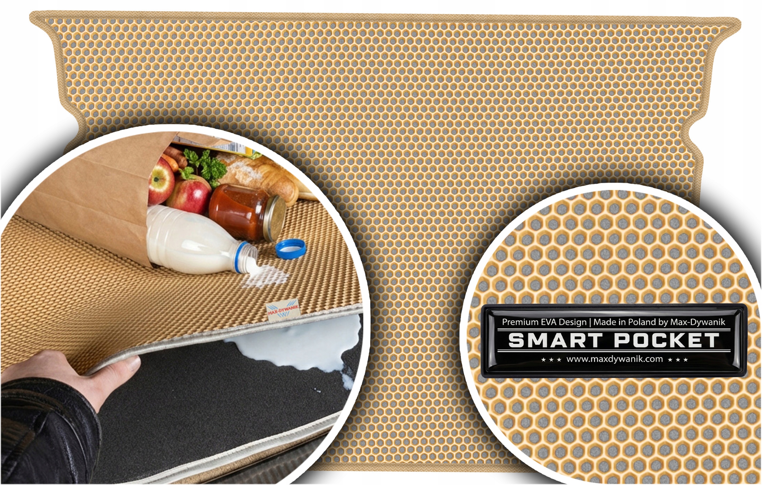 Hyundai Matrix Van 2001-2010 Vložka do batožinového priestoru Eva Smart Pocket Béžová