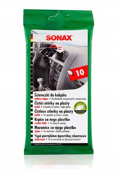

Sonax Cockpit Ściereczki Do Kokpitu 10 Sztuk