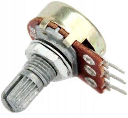 Potencjometr liniowy B1M 1M - L=15mm - 1 szt