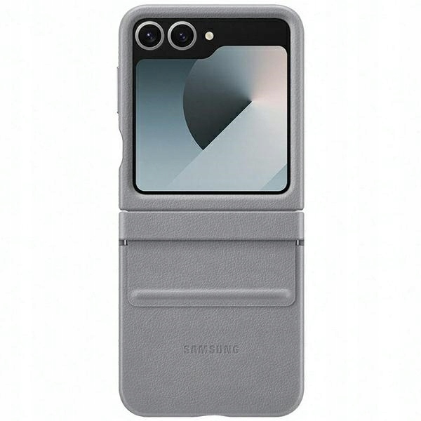 Puzdro Samsung EF-VF741PJEGWW Z Flip6 F741šedá/gray Flap ECO-Leather Case
