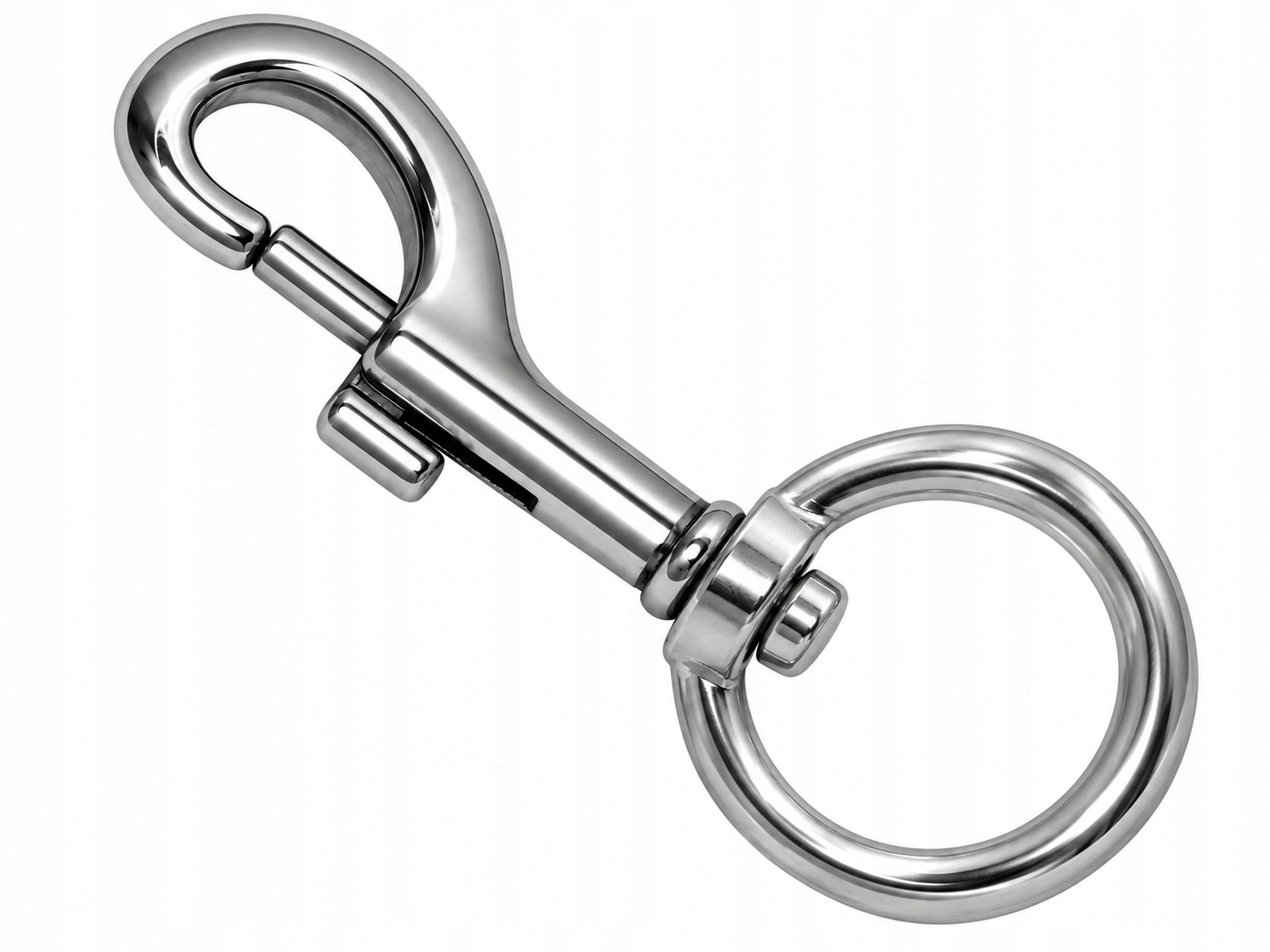 Karabinek pístový otočný 120 mm A4 316 Inox Nerezový 10 Ks