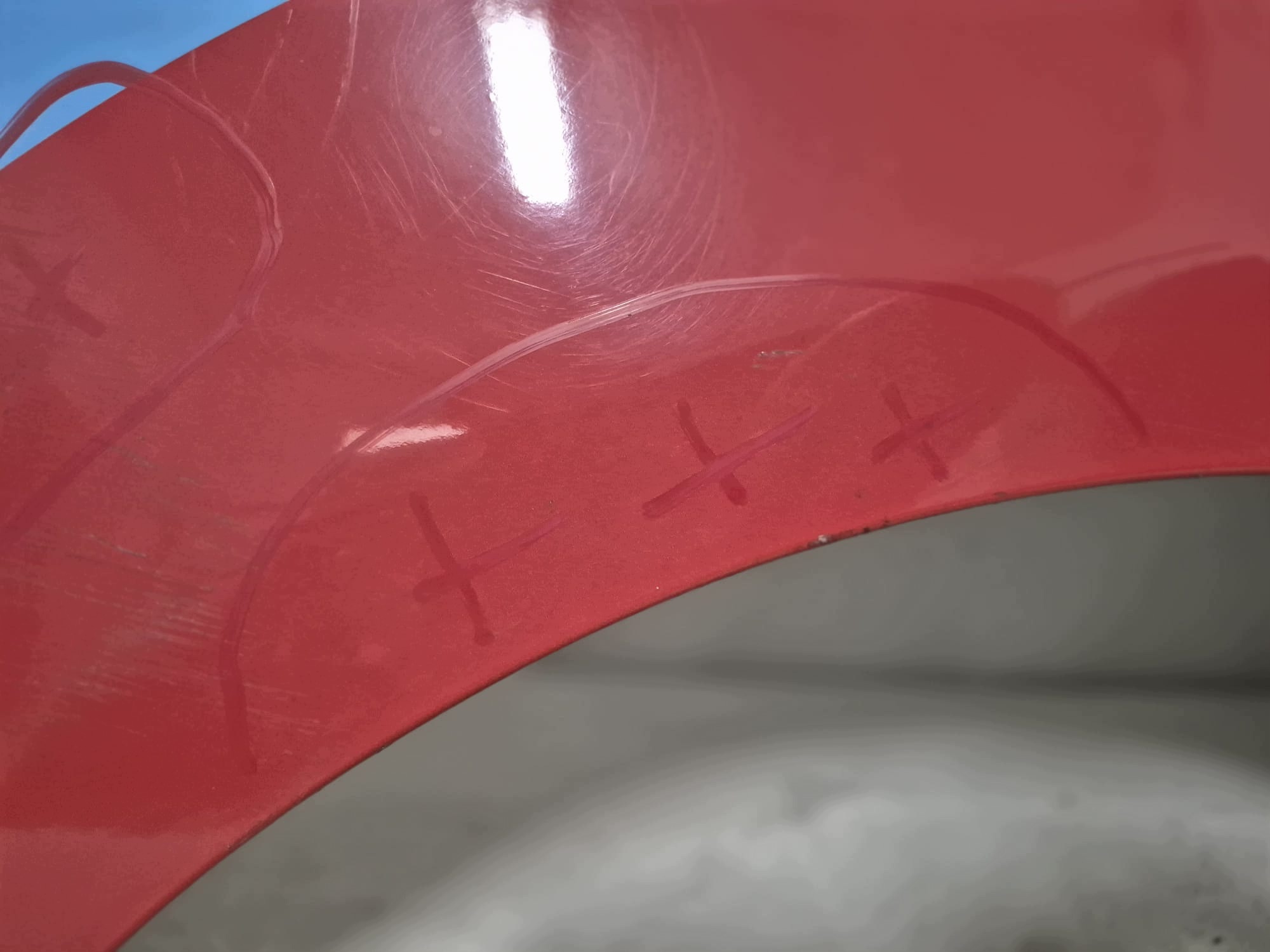 FIAT 500 07-24 fender front front right