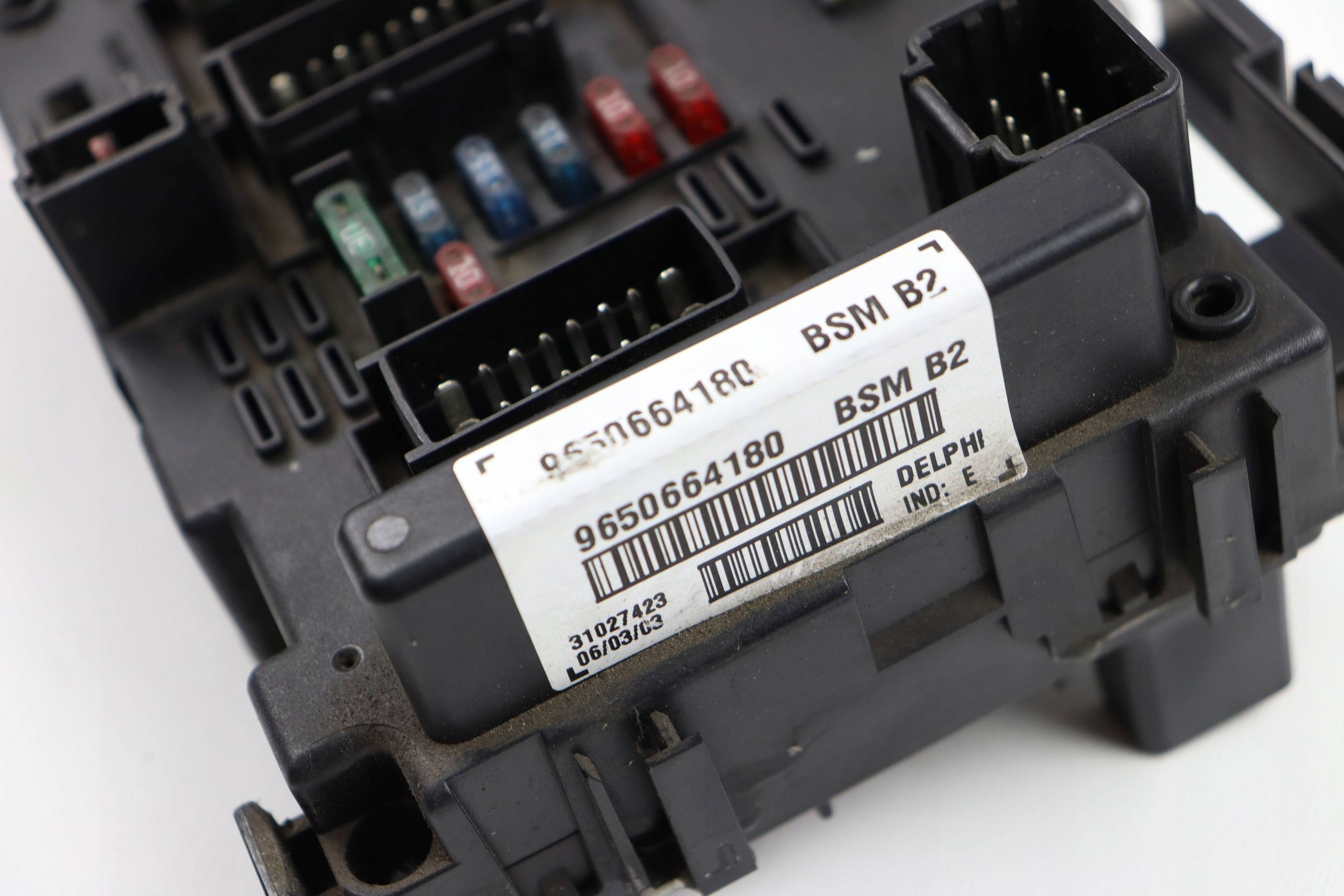 CITROEN PEUGEOT module control unit compartment BSM B2 9650664180