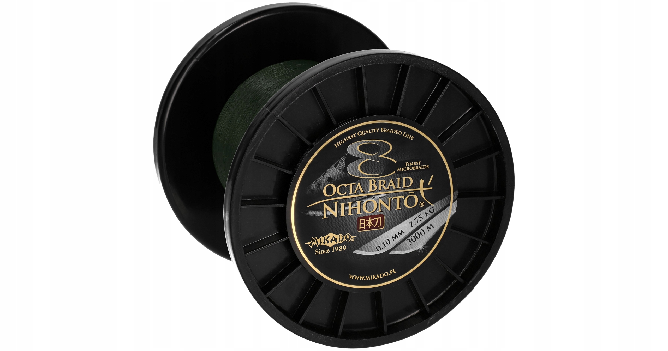 PLECIONKA NIHONTO OCTA BRAID (GREEN) 0.20mm\18.1kg\3000m - op. 1szp.
