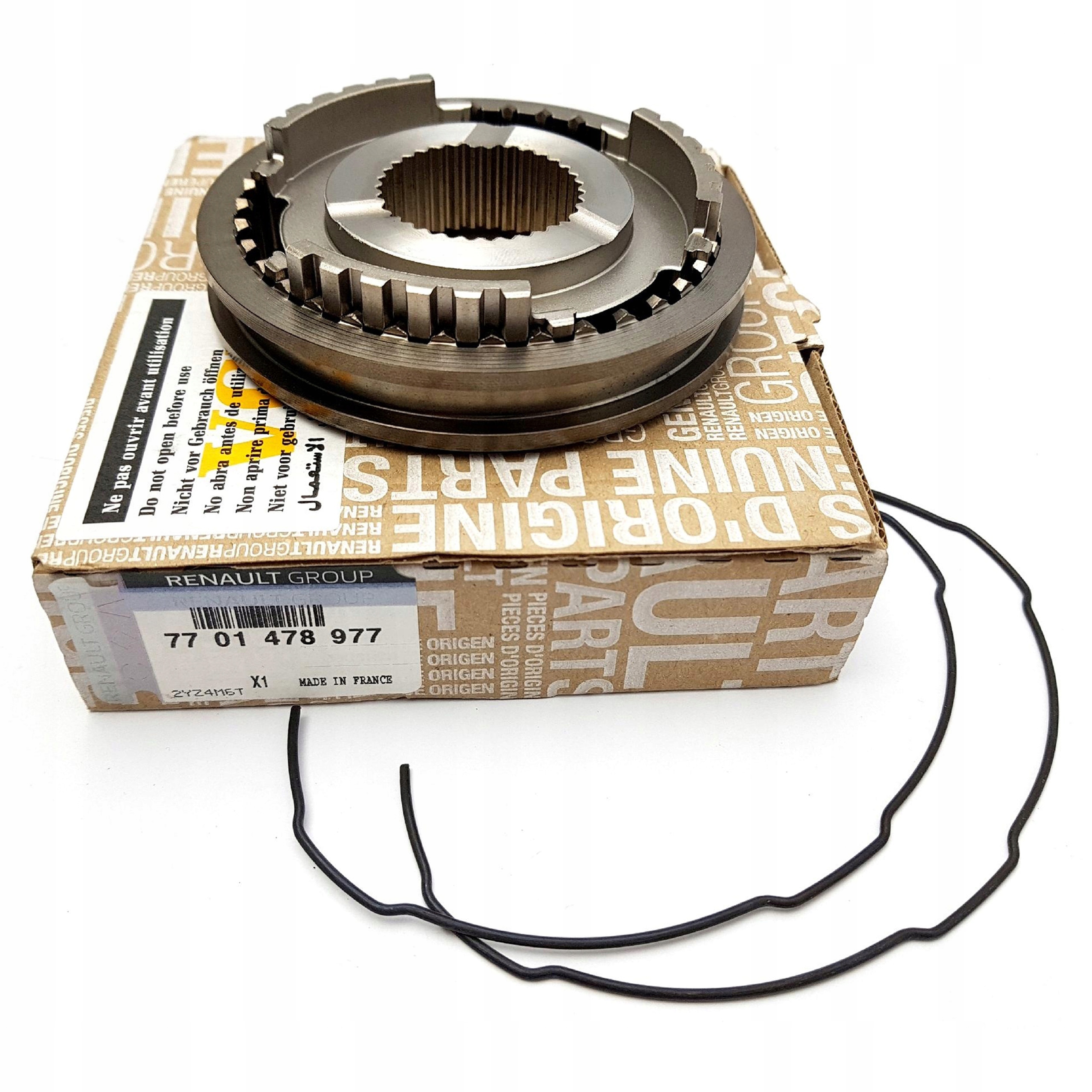 SYNCHRONIZATOR RENAULT 5 6 BIEG PK6 PF6 7701478977 ORYGINALNY