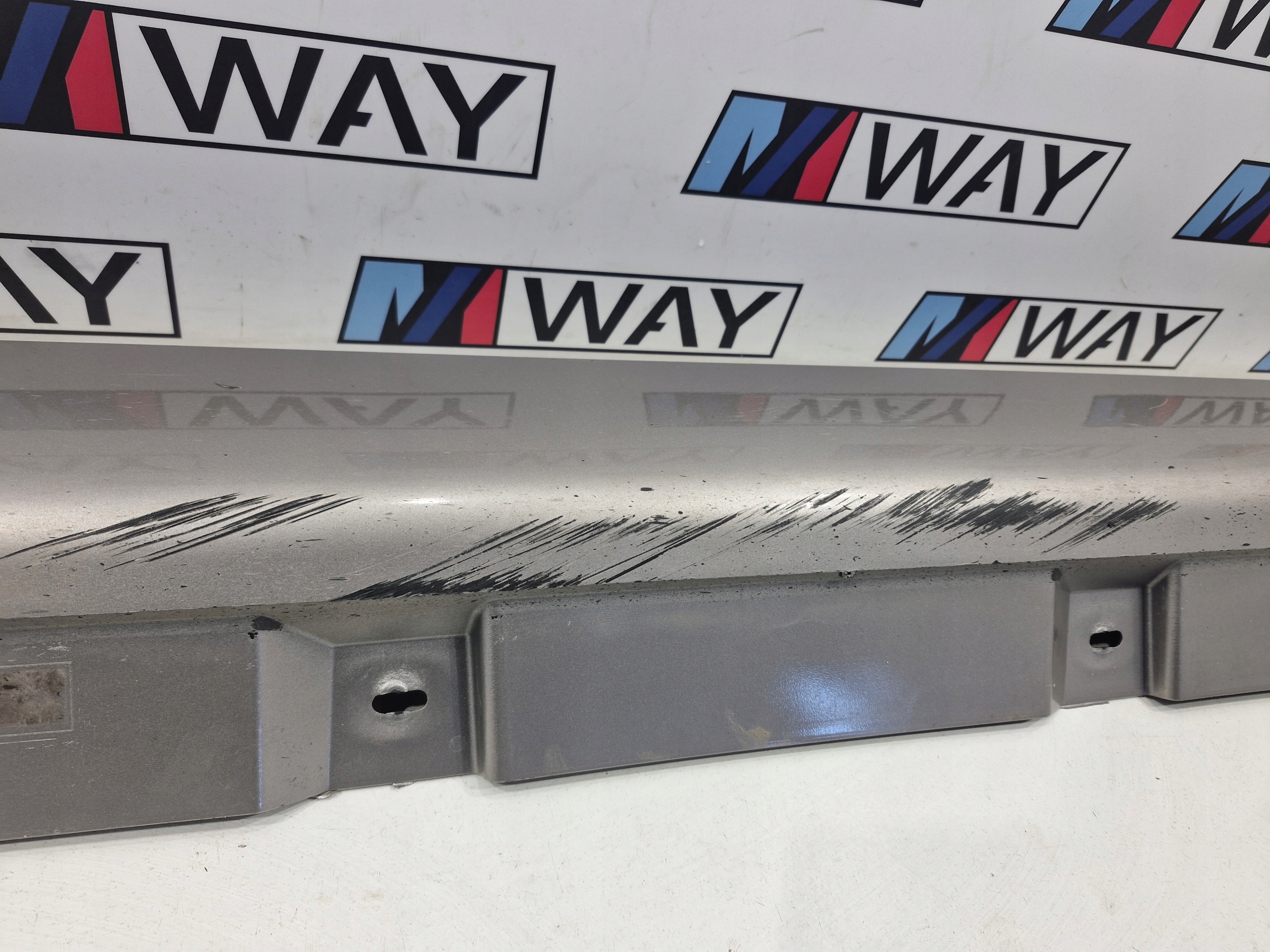 BMW 7 F01 moulding threshold threshold front right original KASCHMIRSILBER 7207004