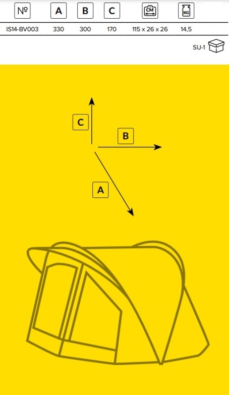 MIKADO NAMIOT KARPIOWY 2MAN ENCLAVE BIVVY XL 10000 Waga 14.5 kg