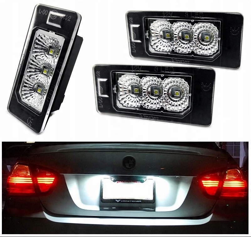

Lampki Tablicy Rejestracyjnej Bmw E92 E93 E60 E61