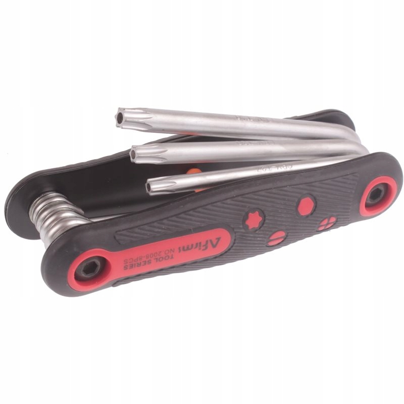

Klucze trzpieniowe Torx otwory T9-T40 scyzoryk 8w1