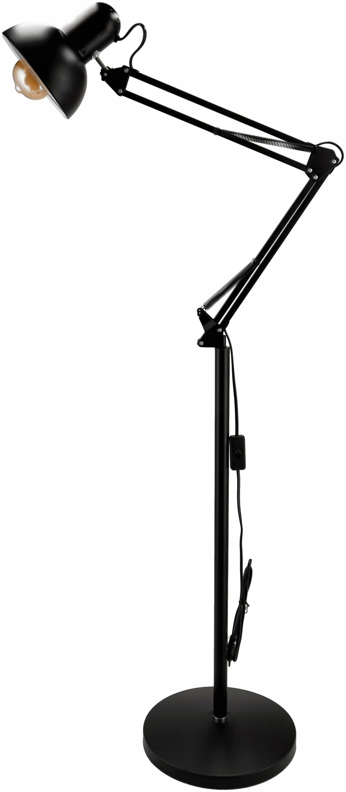 Lampka Lampa Podłogowa Stojaca LED 1xE27 185CM REGULACJA Długość/wysokość 185 cm