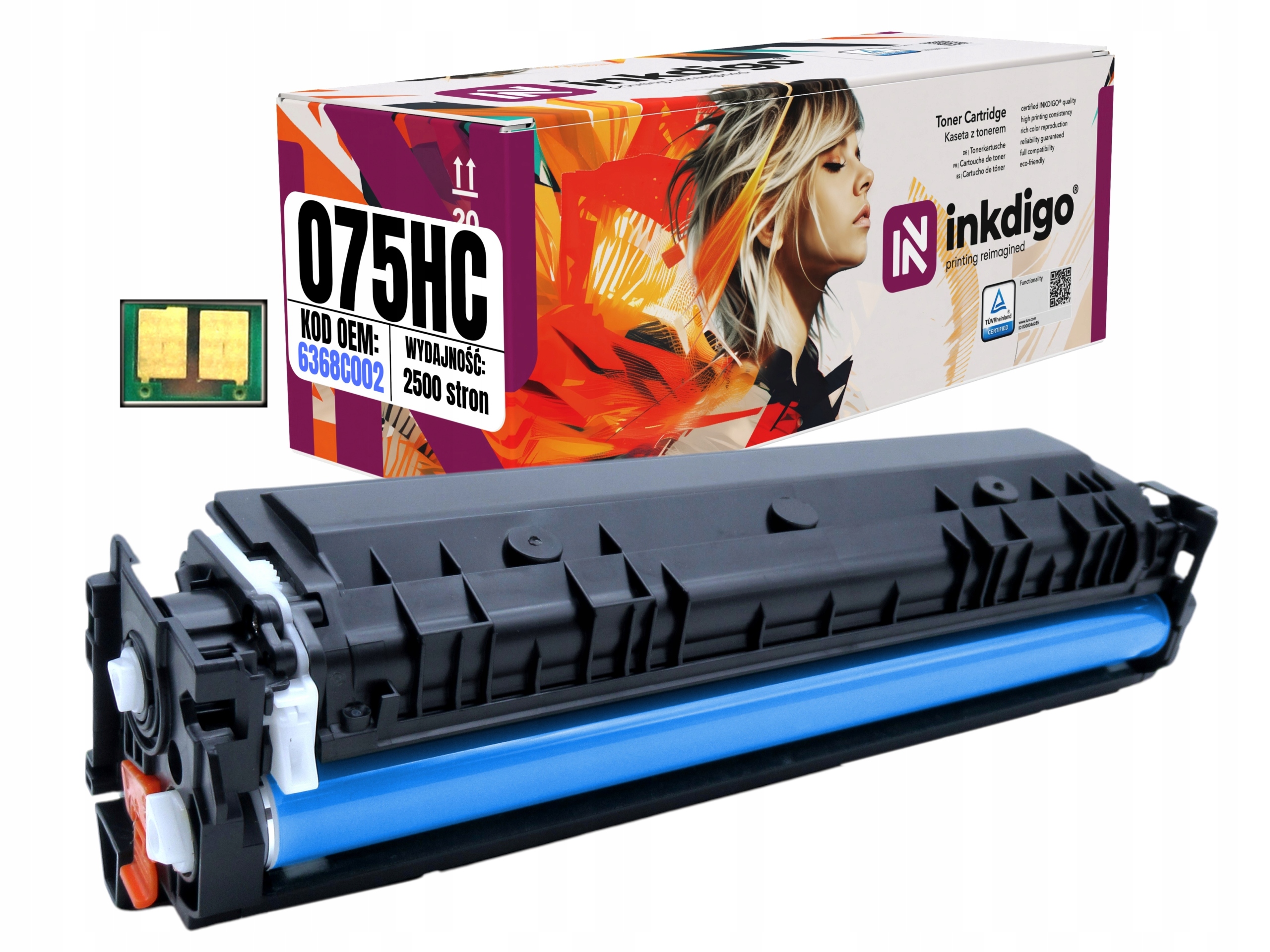 Náhradní náplň 075HC pro tiskárny Canon i-SENSYS LBP-646Cdw MF664Cdw MF667Cdw
