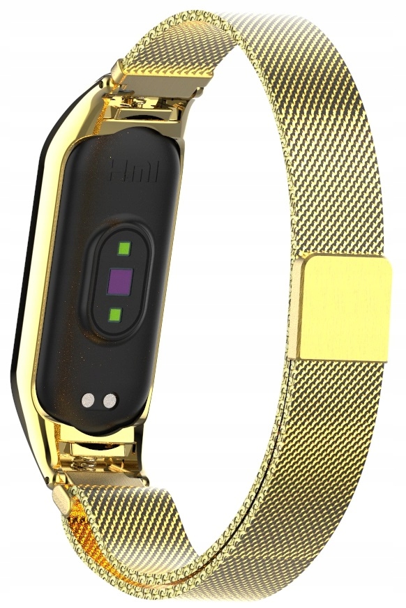 PASEK OPASKA do XIAOMI MI BAND 5/6 WIELE KOLORÓW Kolor złoty