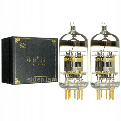 UA-12AX7B 12AX7 ECC83 Linlai Tube Gold 2 ks vybraný pár