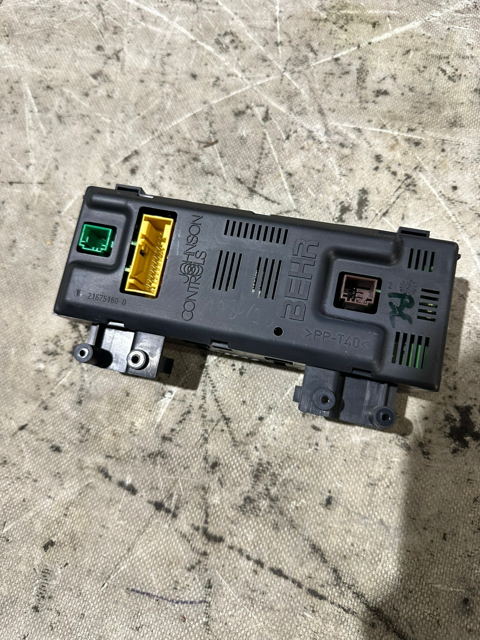 panel ovládania klími CITROEN C4 216751600