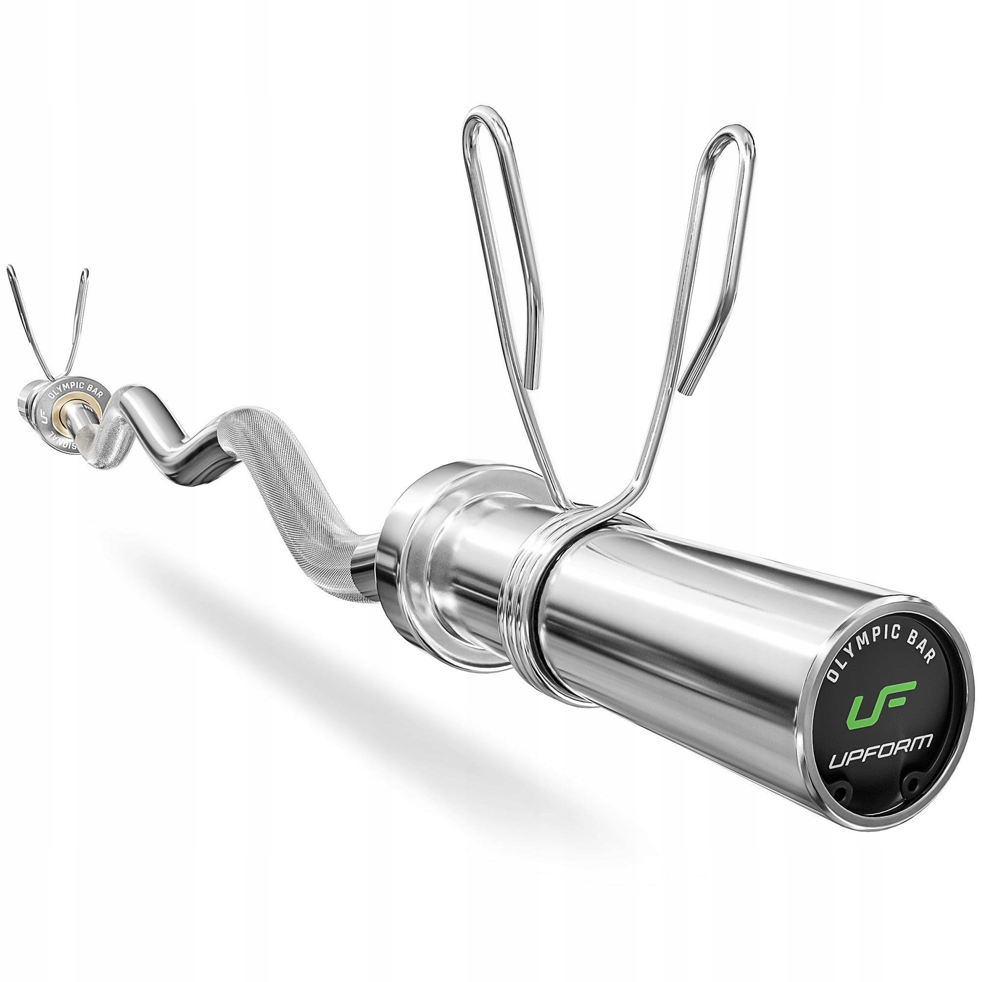 Gryf olimpijski łamany 120 cm UpForm Model UF-G120L-OLI-CH