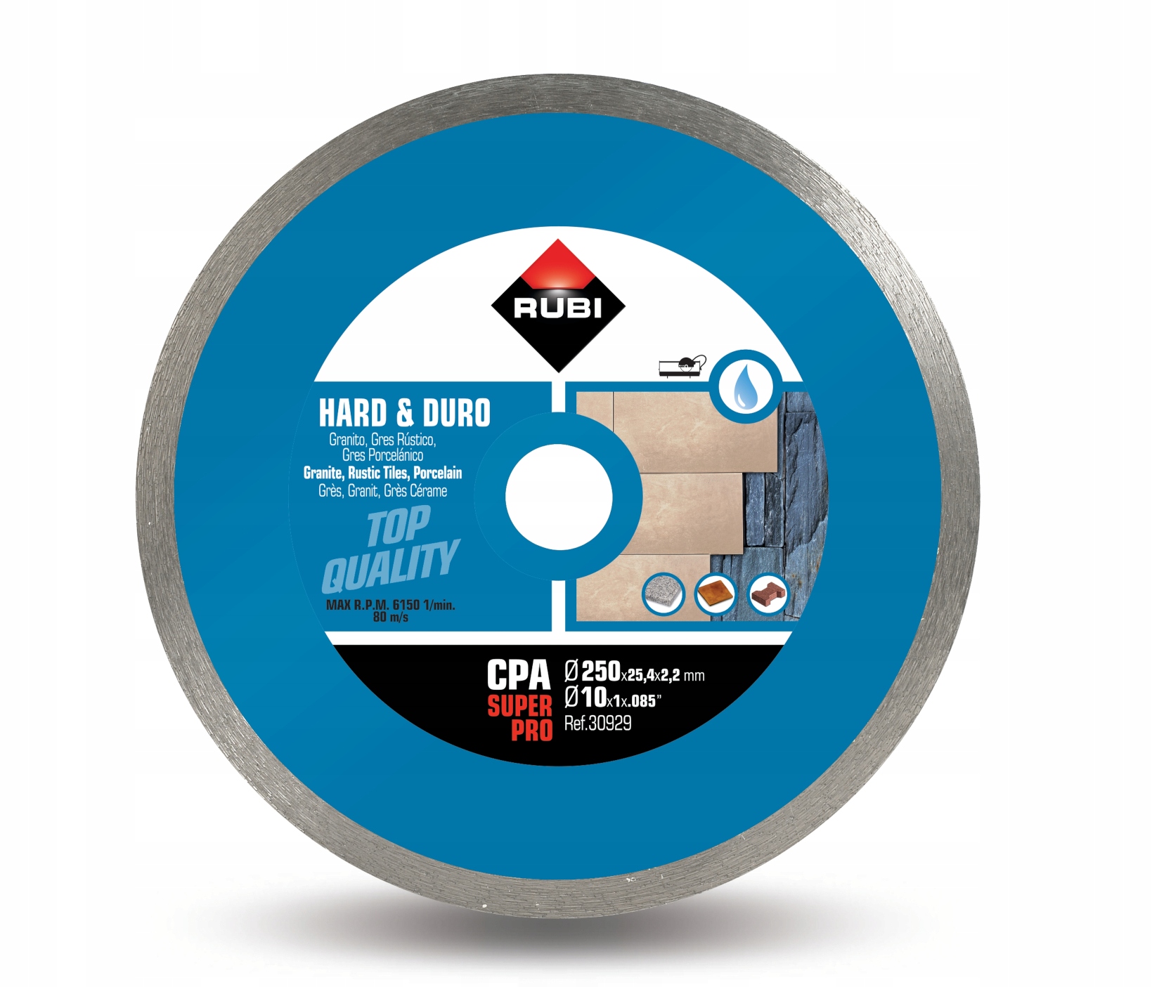 

Rubi Tarcza diamentowa Ciągła Cpa 250