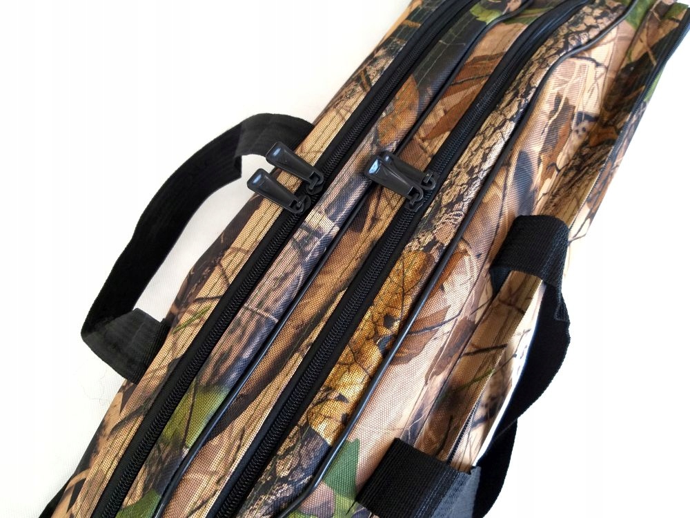 POKROWIEC NA WĘDKI 150cm 2 KOMORY + 2 BOCZNE WĘDKA Model Pokrowiec