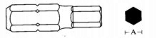 

Jonnesway Końcówka Imbus 10 x 30mm 6-kąt. 10mm